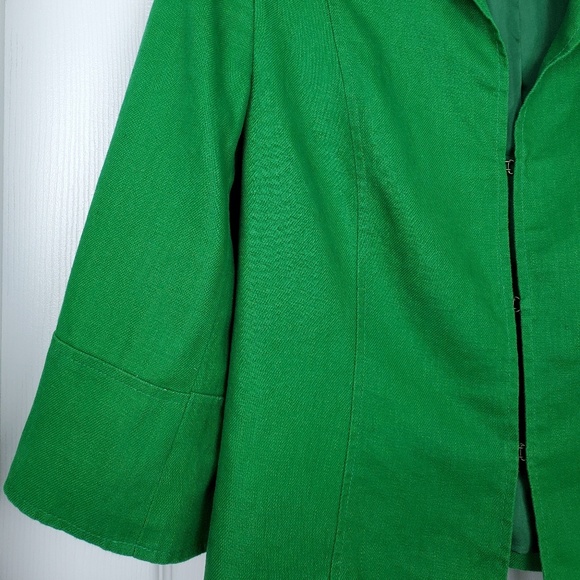 Lafayette 148 linen 3/4 sleeve jacket size 6 - Picture 4 of 8